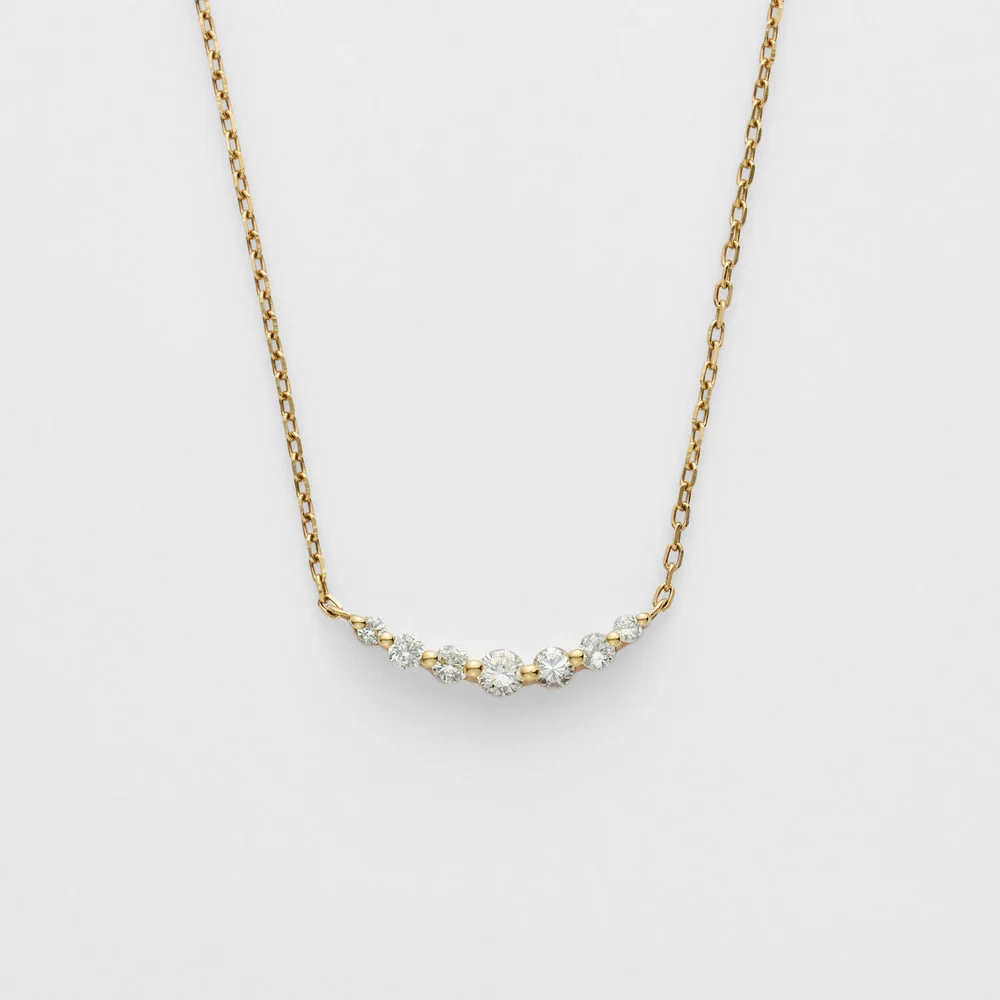 K18 Diamond Necklace(0.1ct) - Image 3