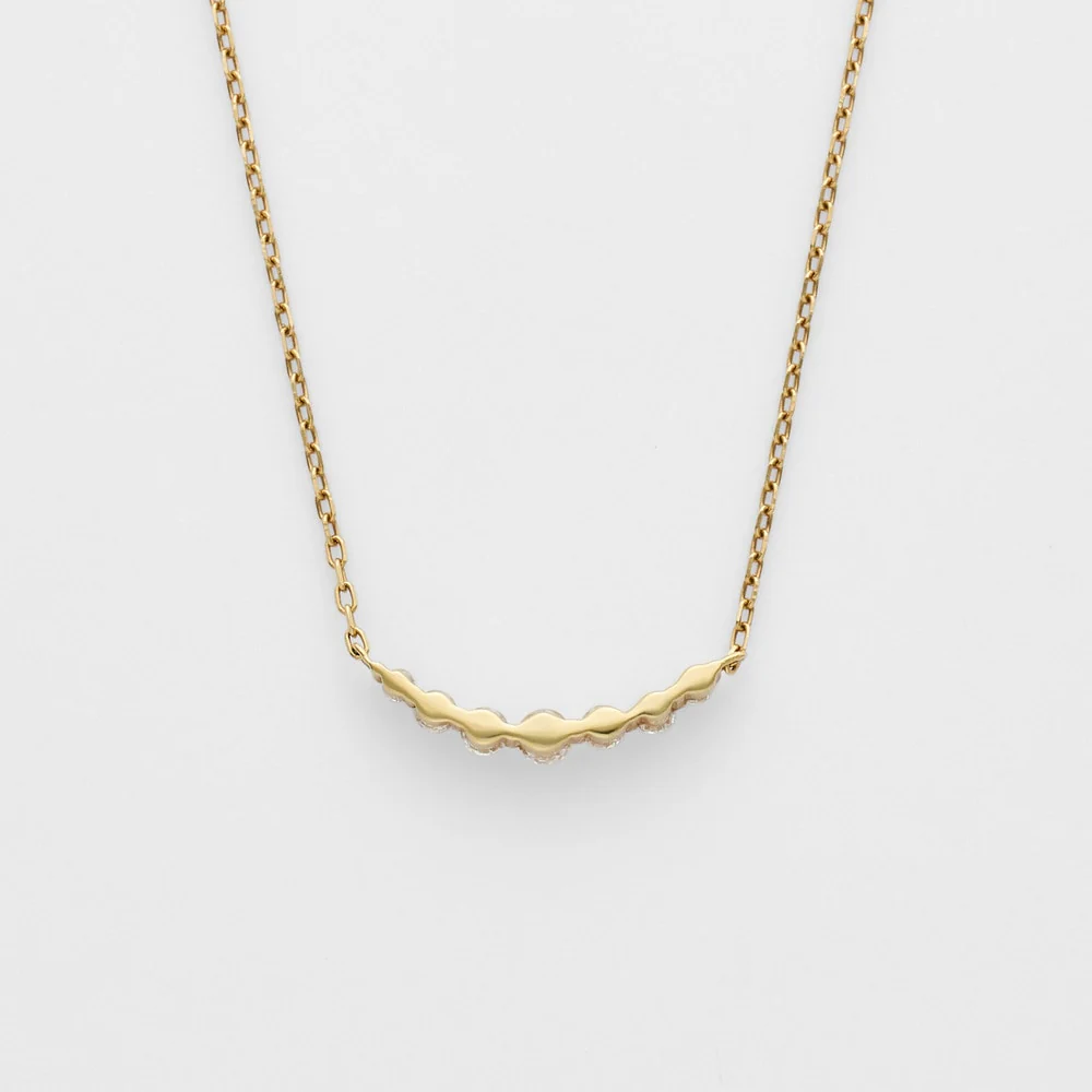 K18 Diamond Necklace(0.1ct) - Image 4