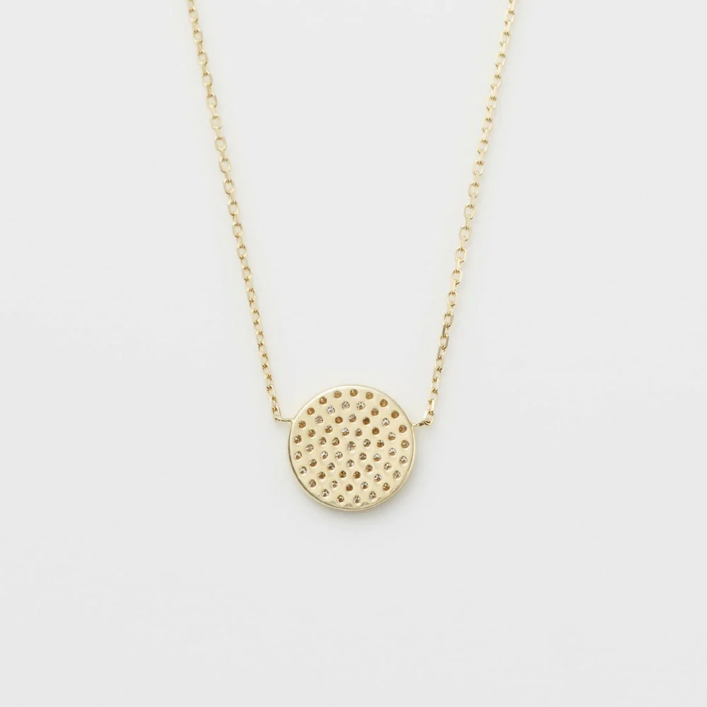 K18 Diamond Necklace (Total 0.11ct) - Image 4
