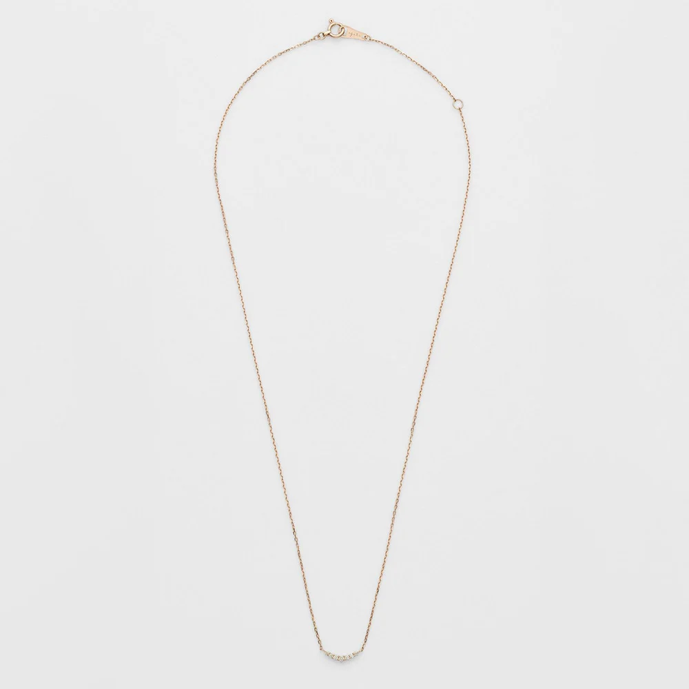 K10 Diamond Necklace (Pink Gold)(0.05ct) - Image 5
