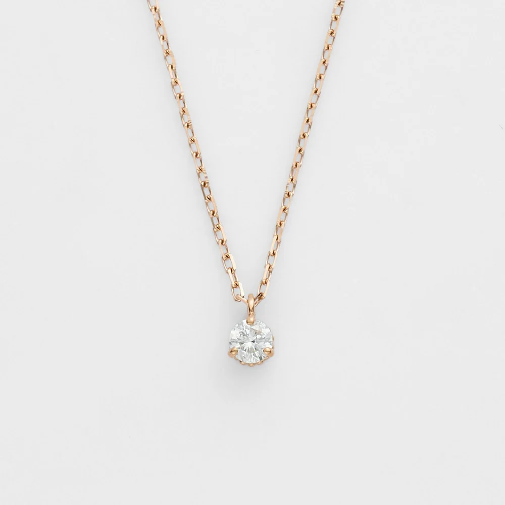 K18 Diamond Necklace (0.05Ct)