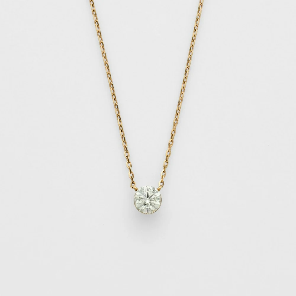 K18 Diamond Necklace (0.2Ct)