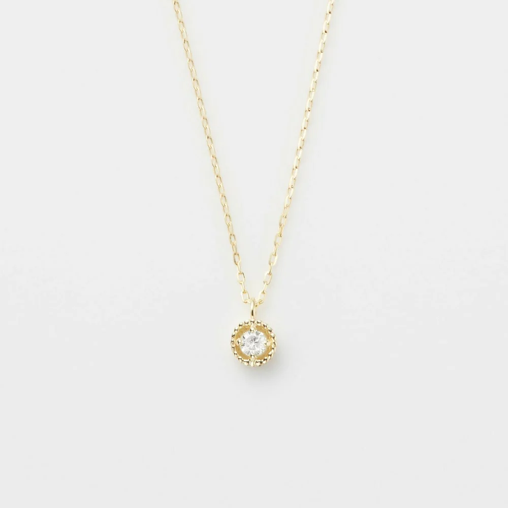 K10 Diamond Necklace (0.03Ct)
