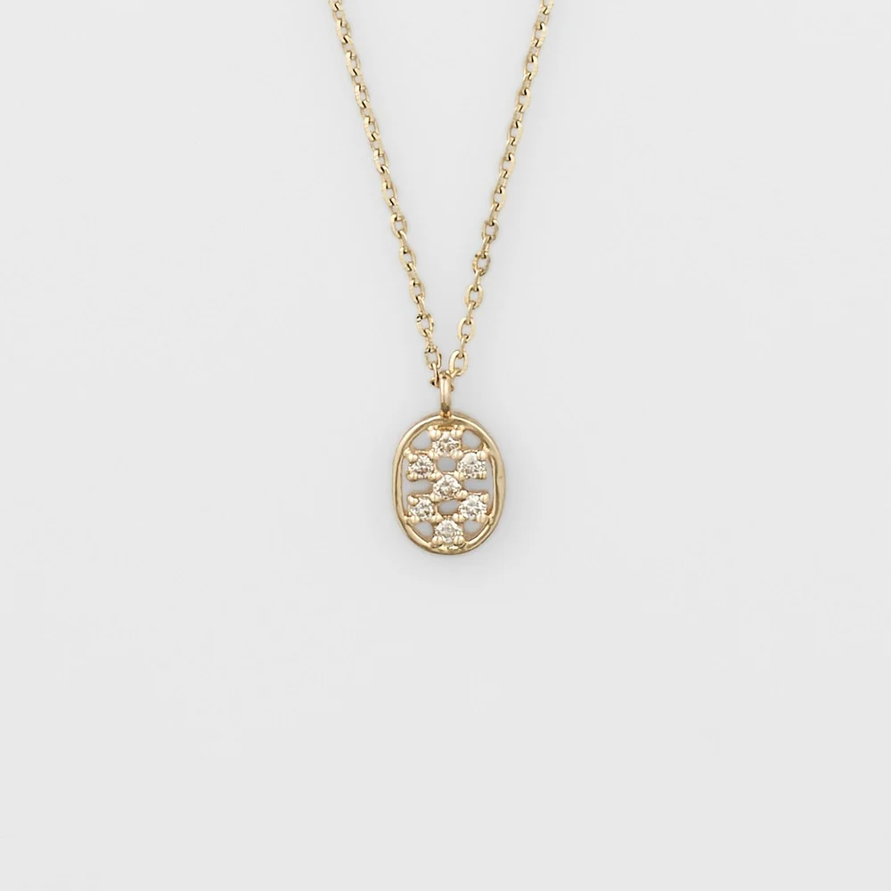 K10 Diamond Necklace