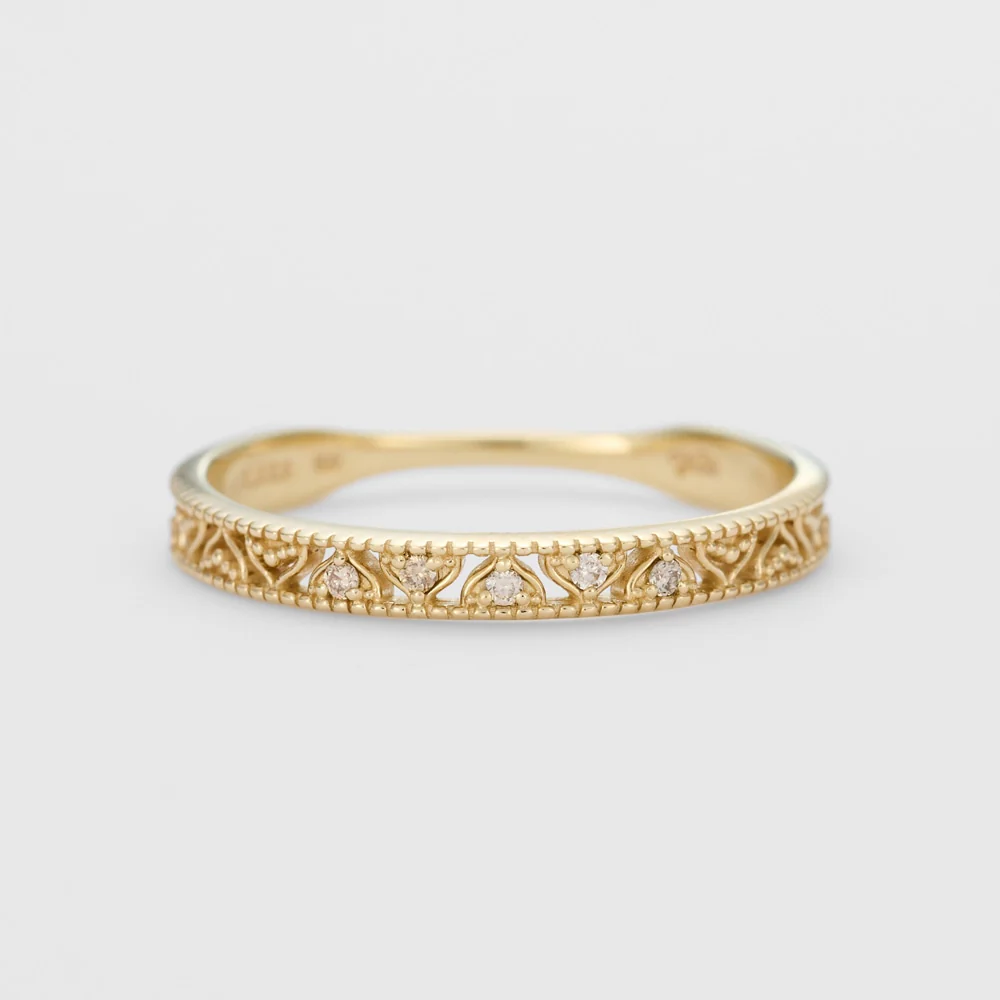 K10 Diamond Ring