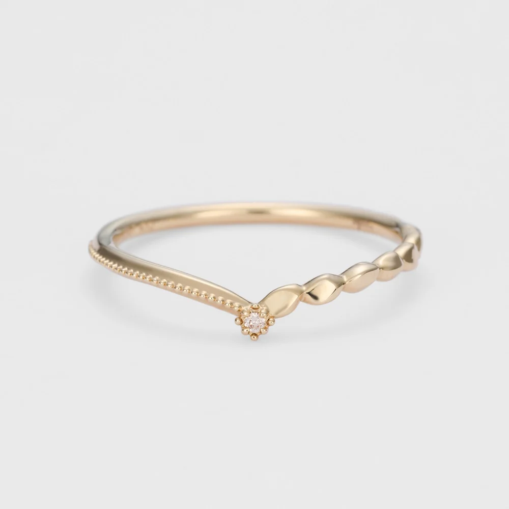K10 Diamond Ring