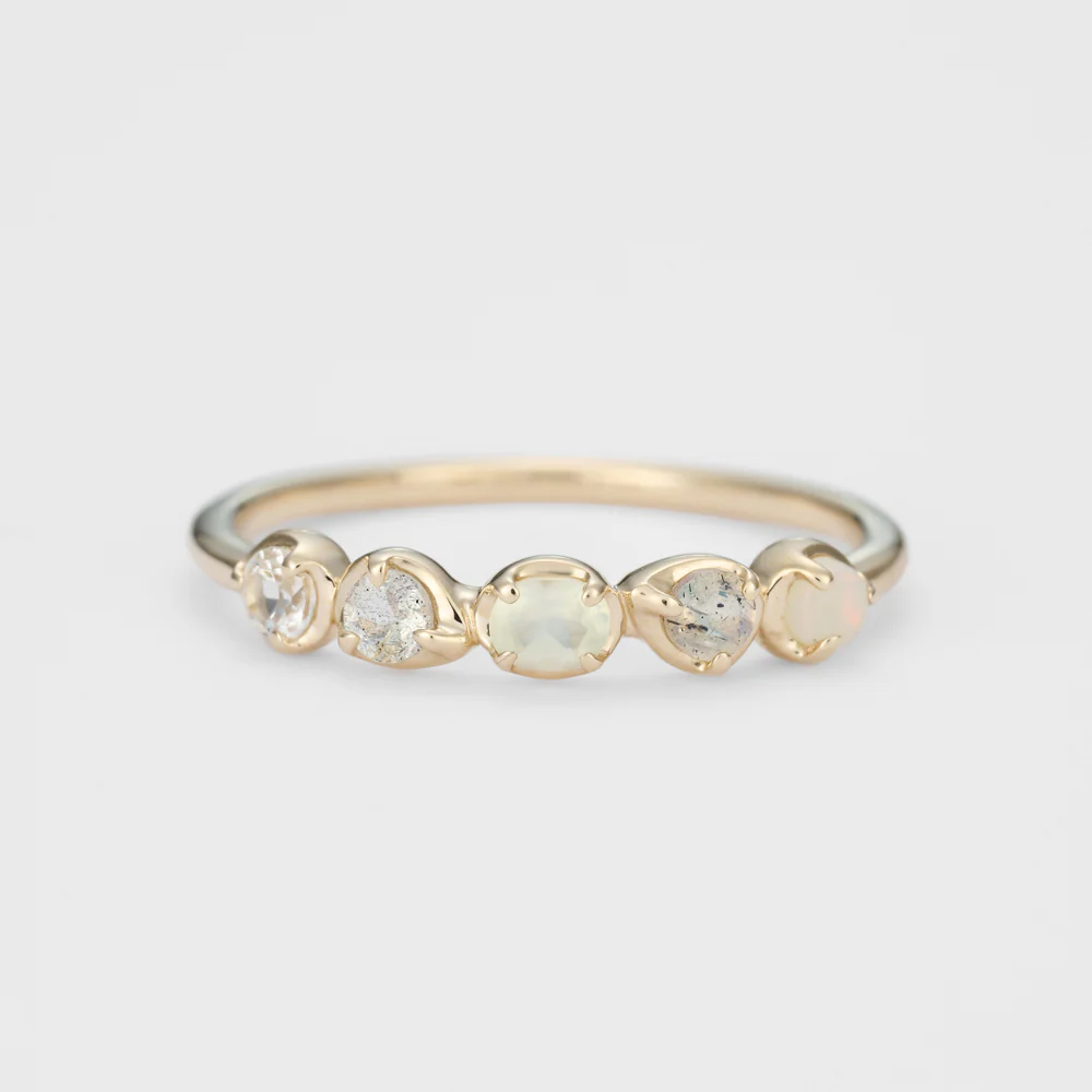K5 Multi-Stone Ring