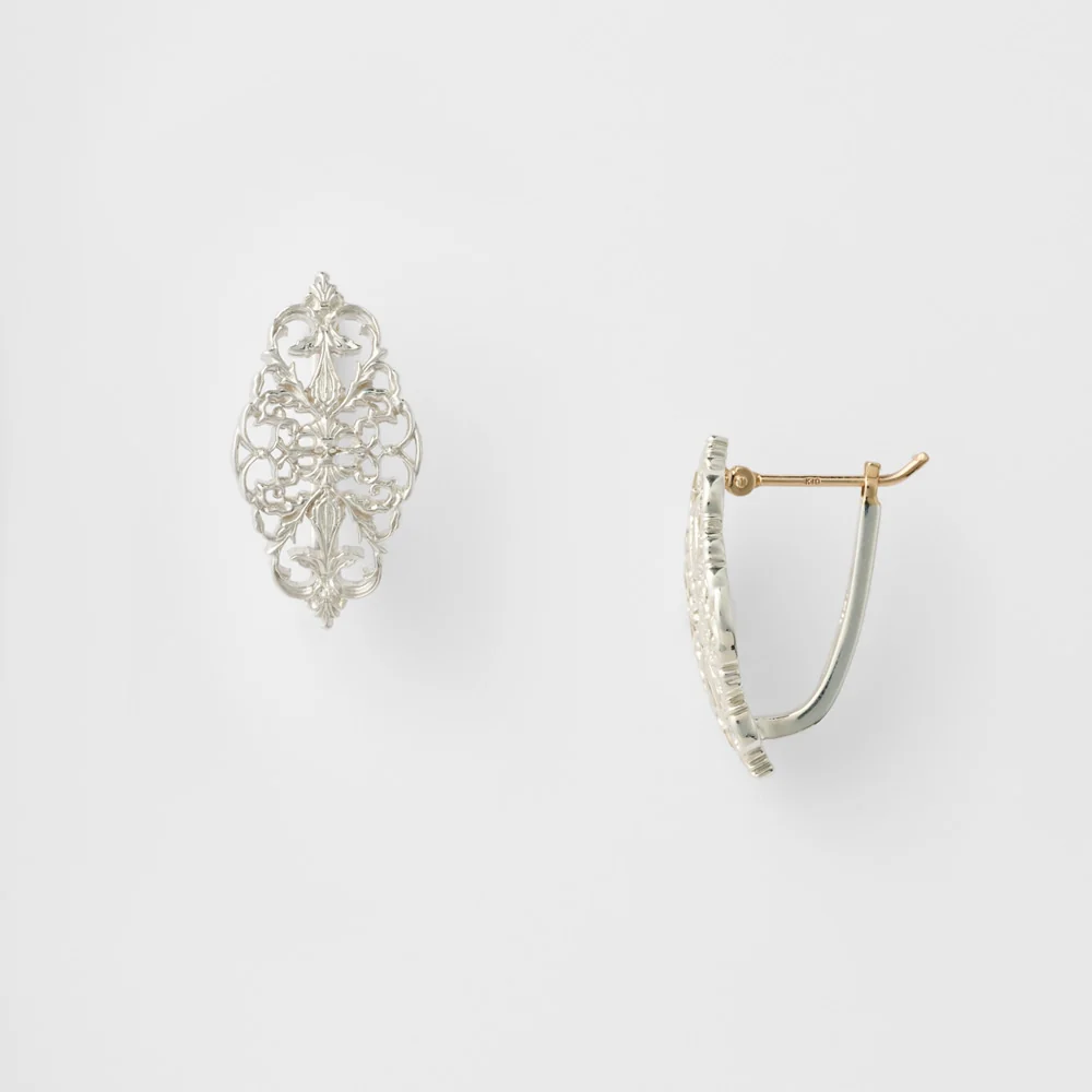 Silver Earrings - Image 2
