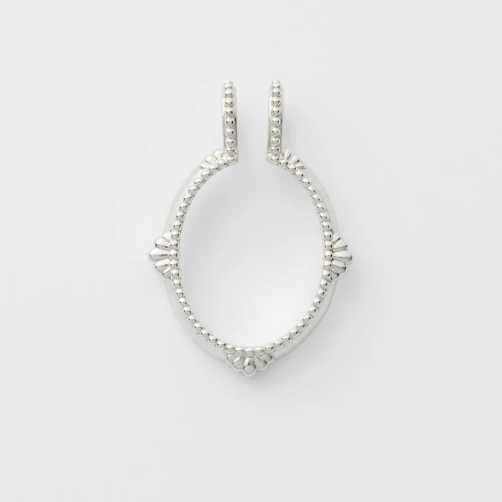 Silver Frame Charm