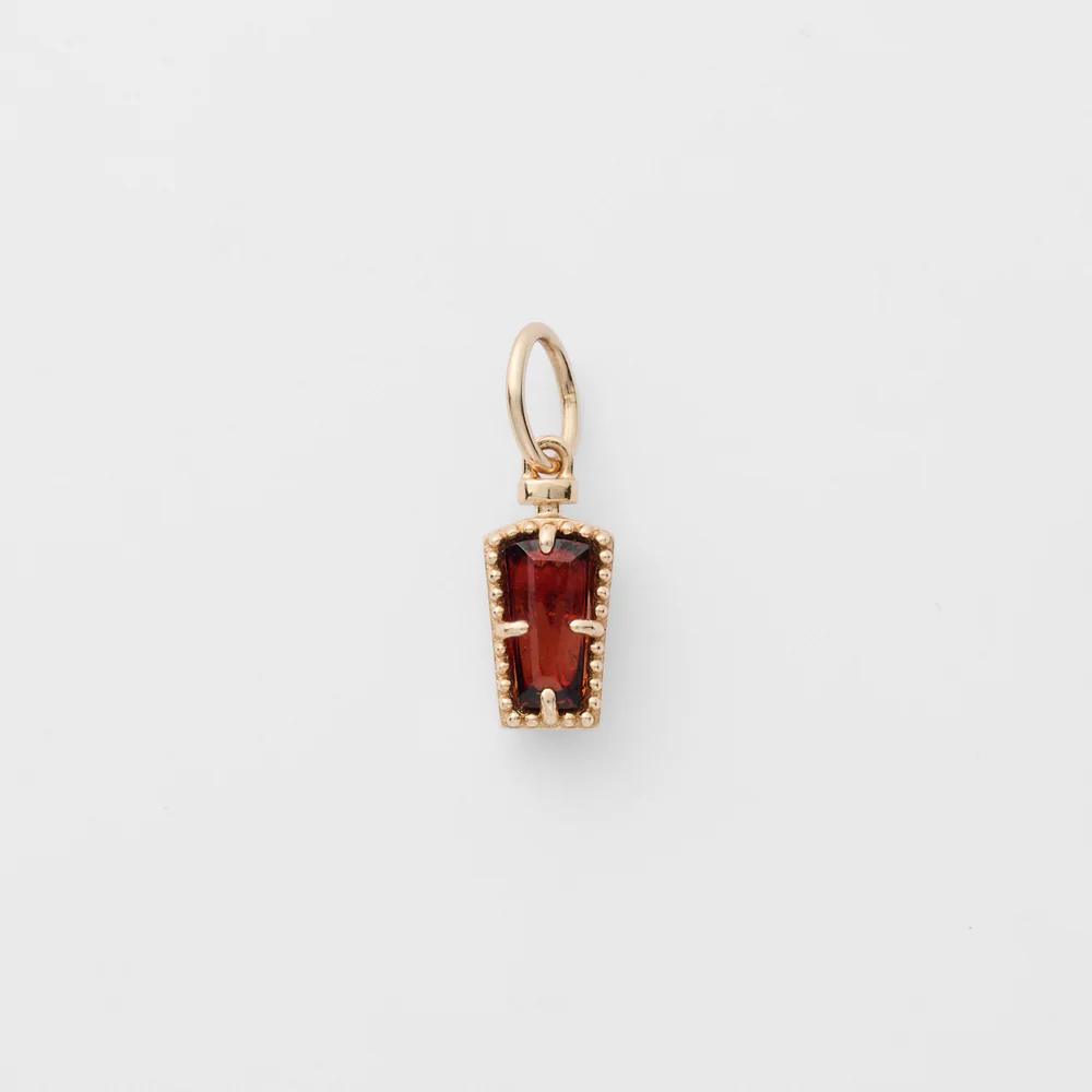 K5 Garnet Charm