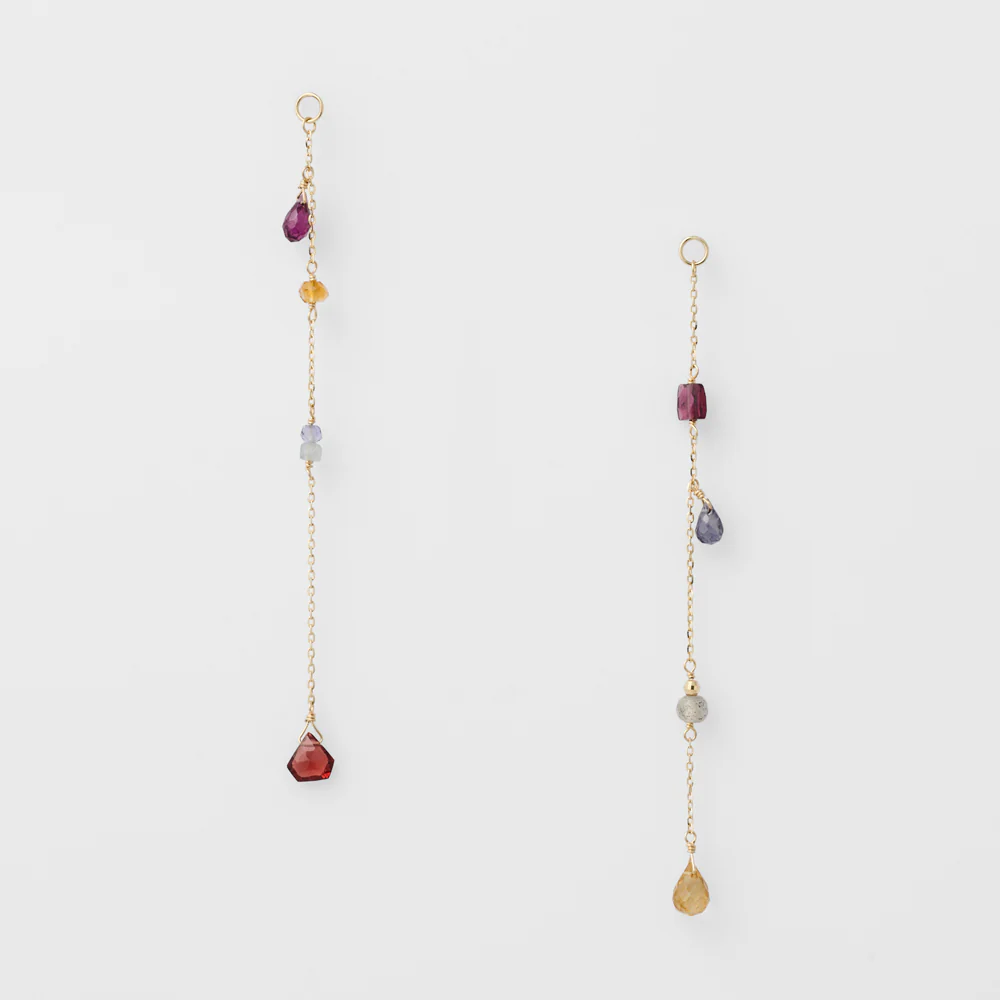 K10 Multi-Stone Earring Charm