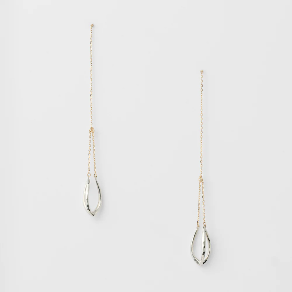 K10/Silver Earrings