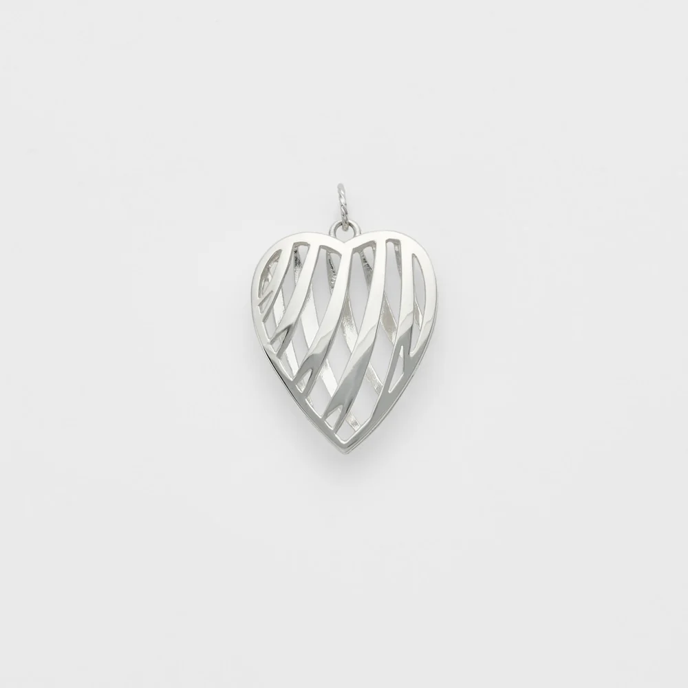 Silver Heart Charm