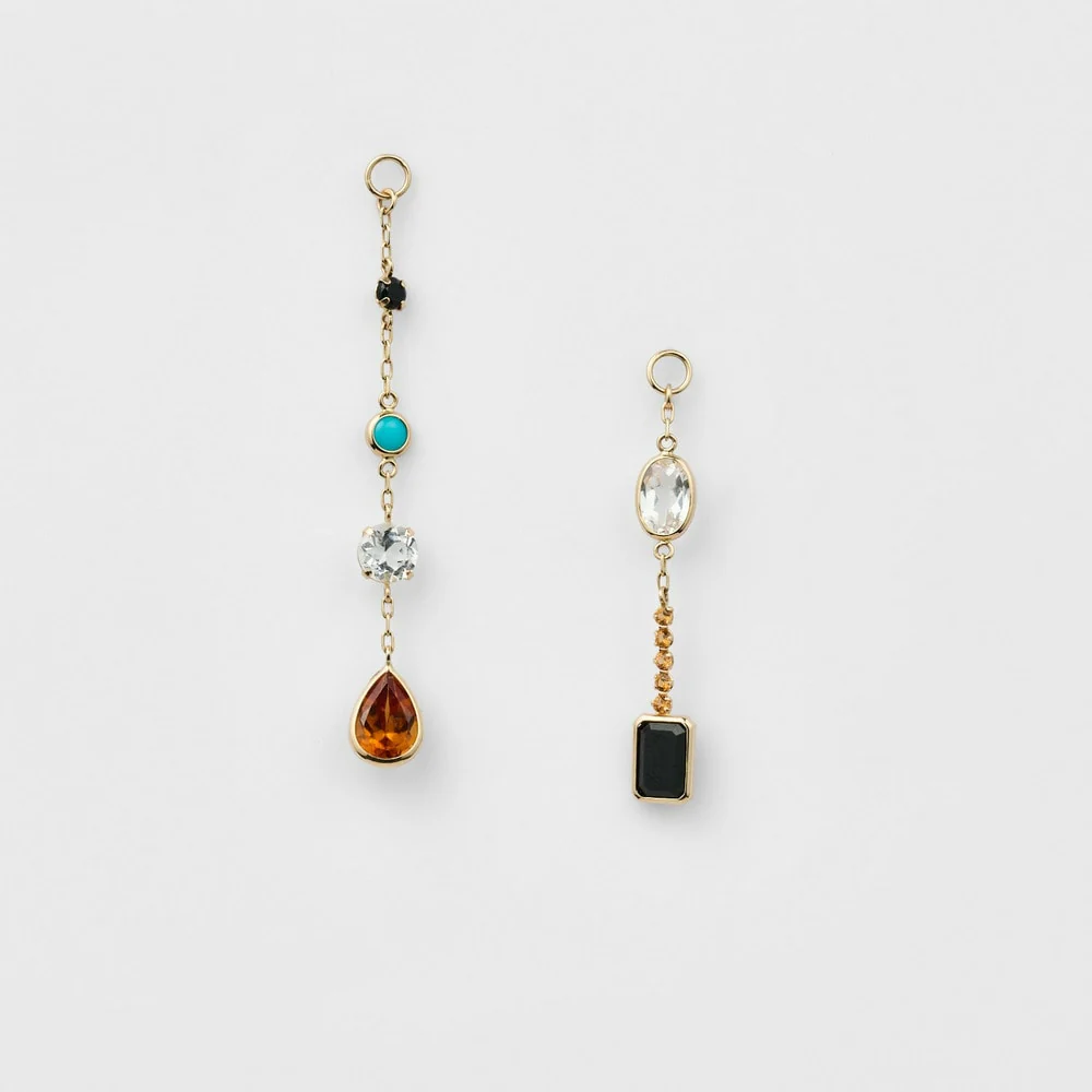 K10 Multi-Stone Earring Charm