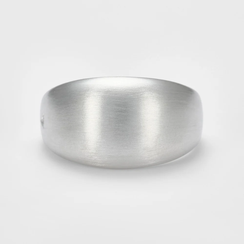Silver Diamond Ring
