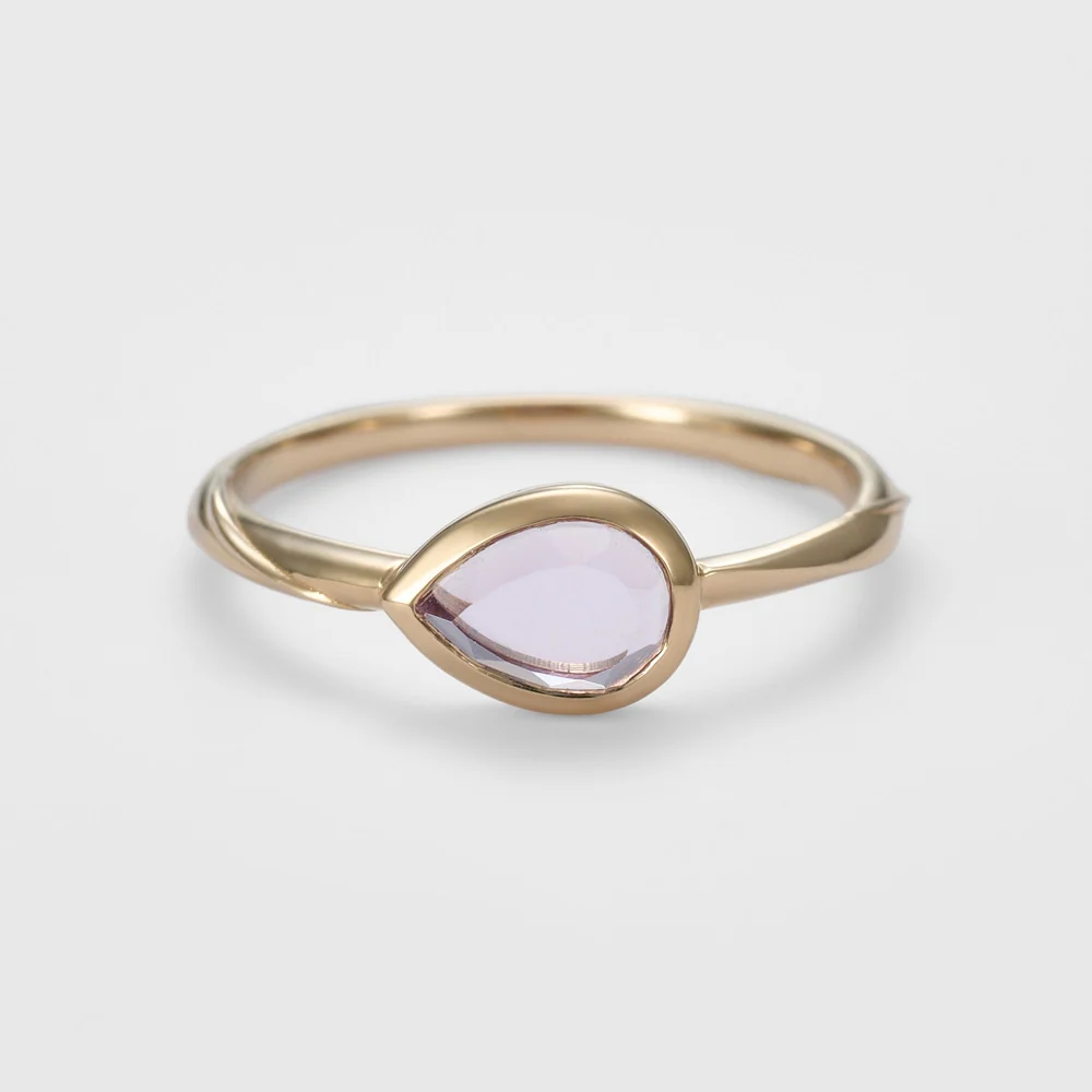 Gold Amethyst Ring