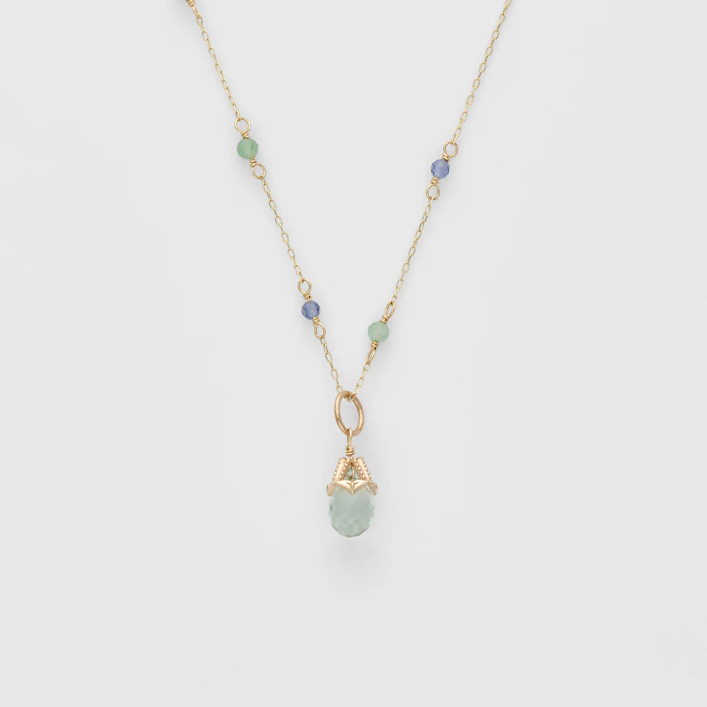 K5/K10 Multi-Stone Necklace(2way)