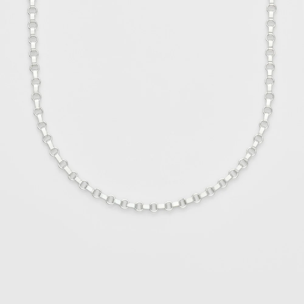 Silver Necklace Chain (45cm) - Image 2