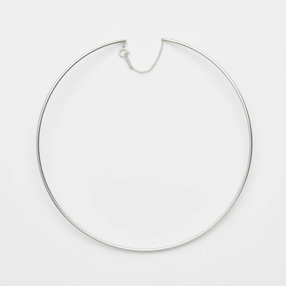 Silver Choker Necklace