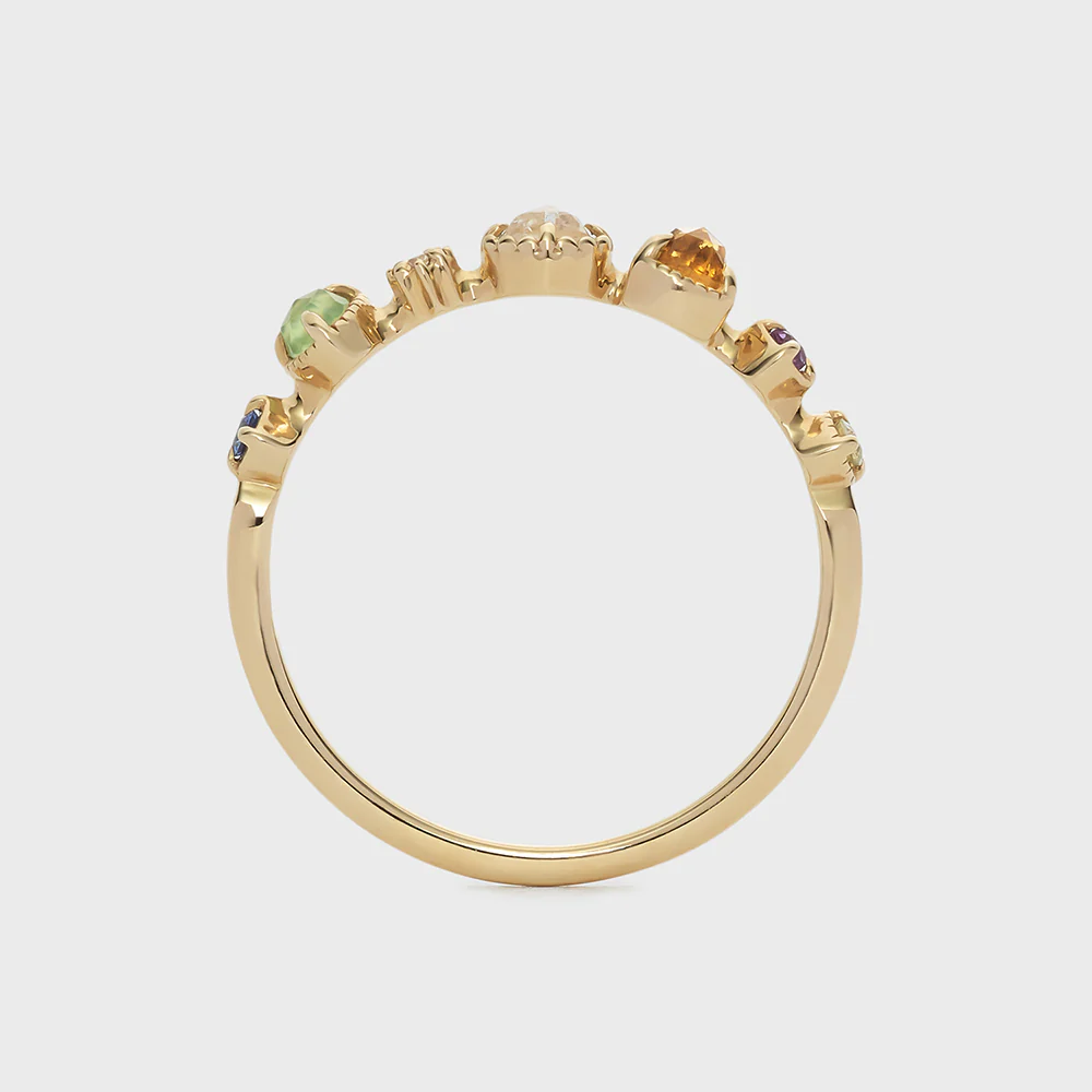 K10 Multi-Stone Ring - Image 4
