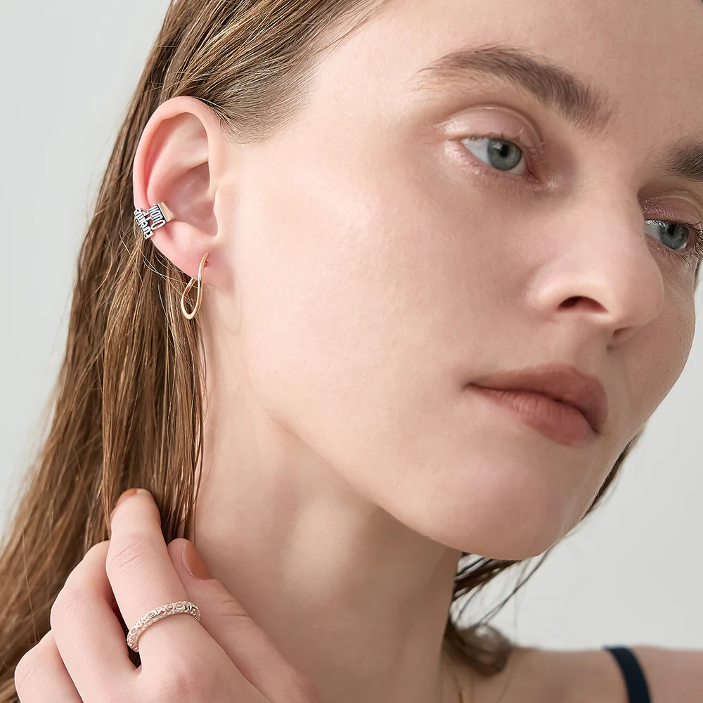 Silver Ear Cuff (Single) - Image 4