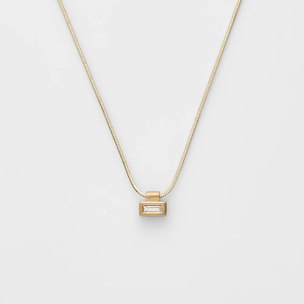 K10 Diamond Necklace (0.02Ct)